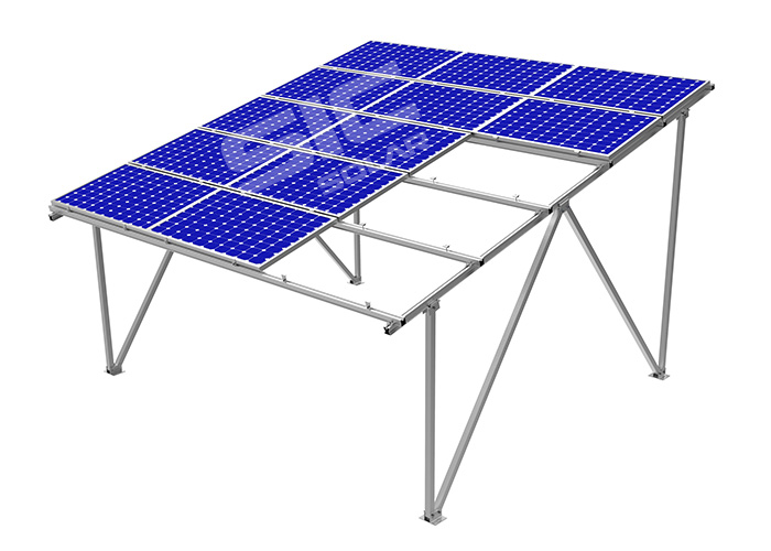 sistema de montaje fotovoltaico en tierra