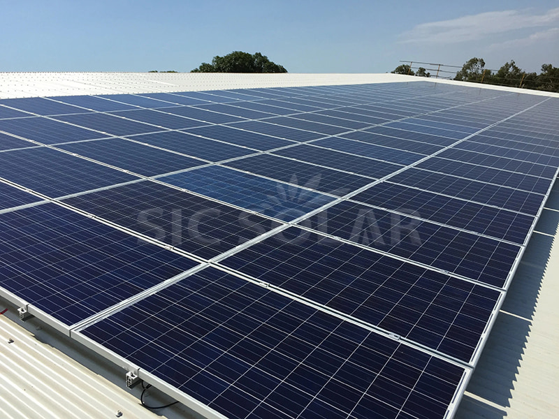 Montaje inclinable del techo del panel solar