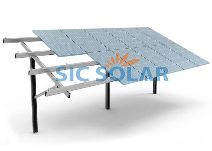 C Post Column Solar Ground Mounting Kit