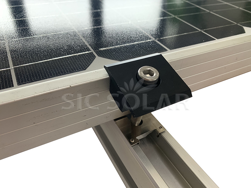 Componente de montaje del panel solar
