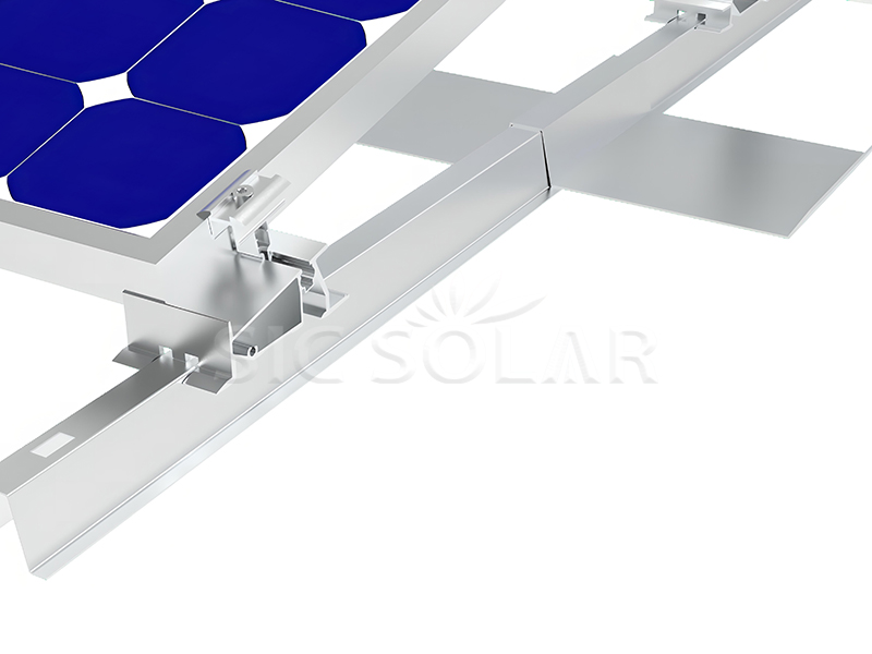 Soporte de lastre solar para techo plano