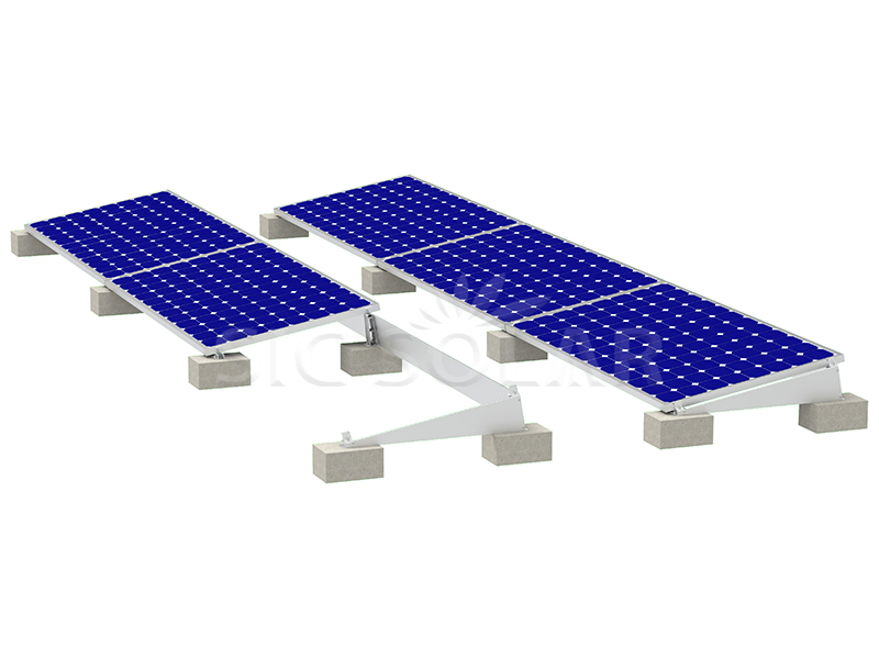 Estructuras solares de techo plano