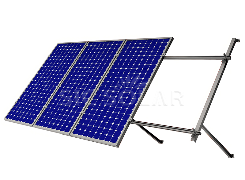 Soportes de montaje en pared para paneles solares