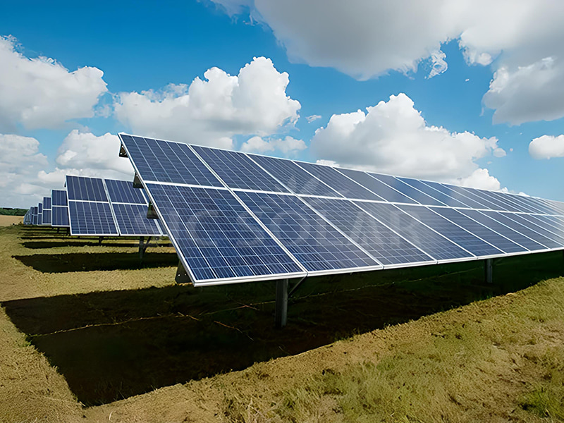 Sistema solar de montaje en tierra