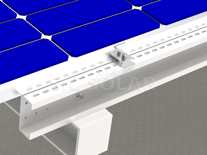 Estructura de cochera solar