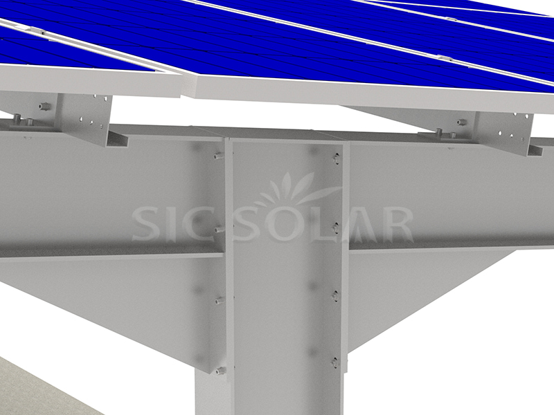 Estructuras de cocheras solares