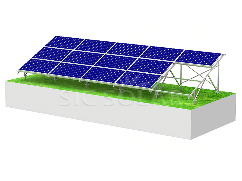 estructura de acero para paneles solares