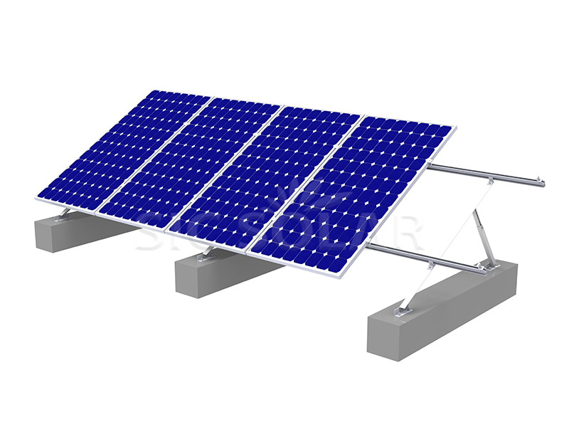 Estructura solar triangular