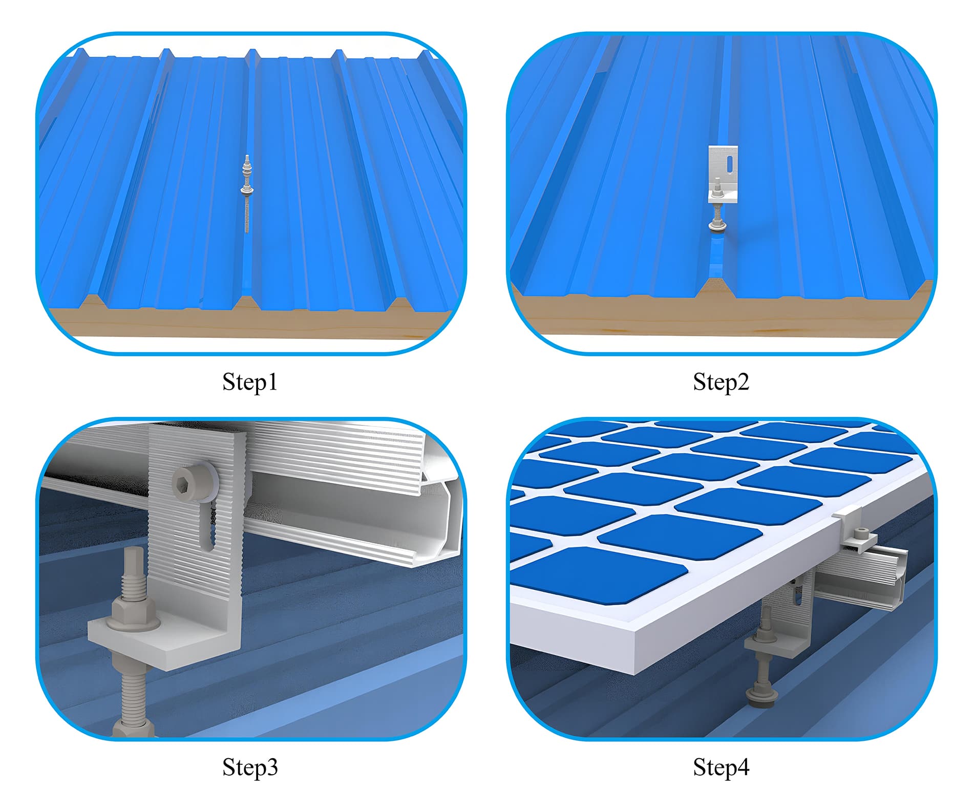 Solar  Mounting  System  L  Feet