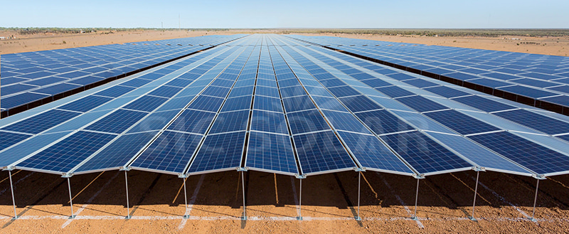 Panel solar para agricultura