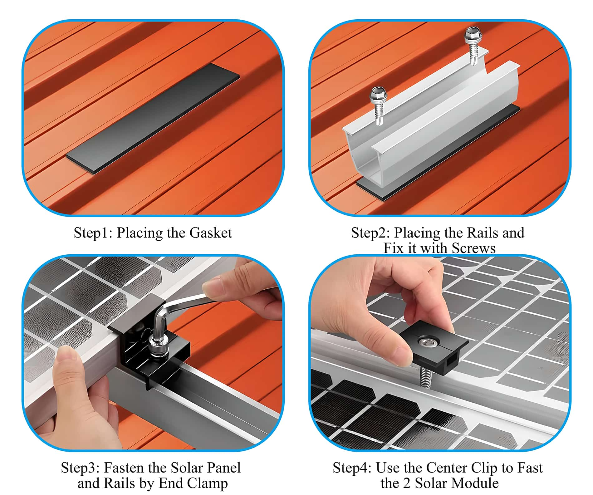 Solar Aluminium Mini Rail