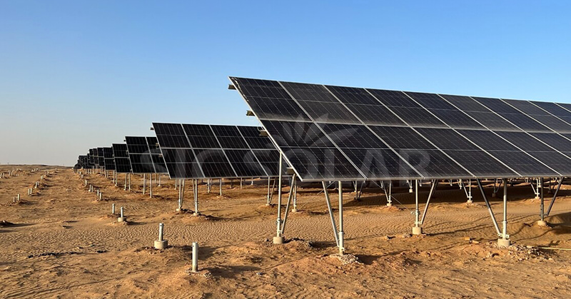 Sistemas de montaje en tierra fotovoltaicos