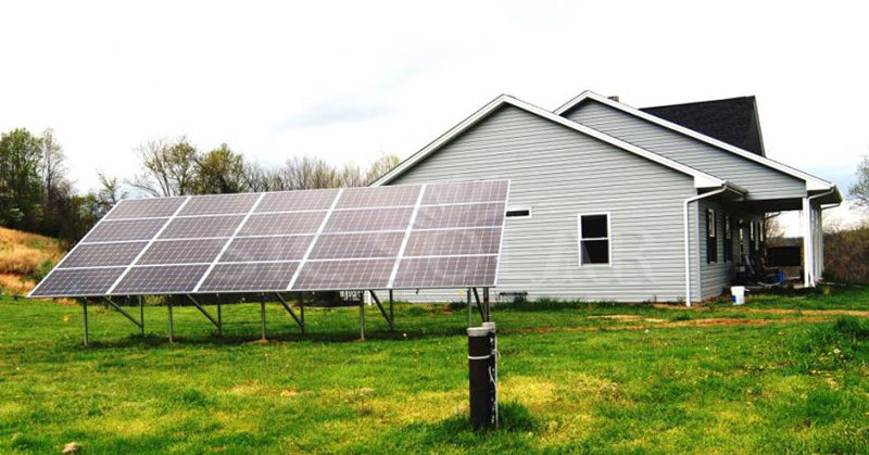 Floor Mounted Solar Panels