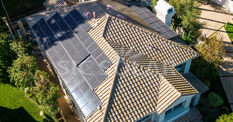 solar roof pitch