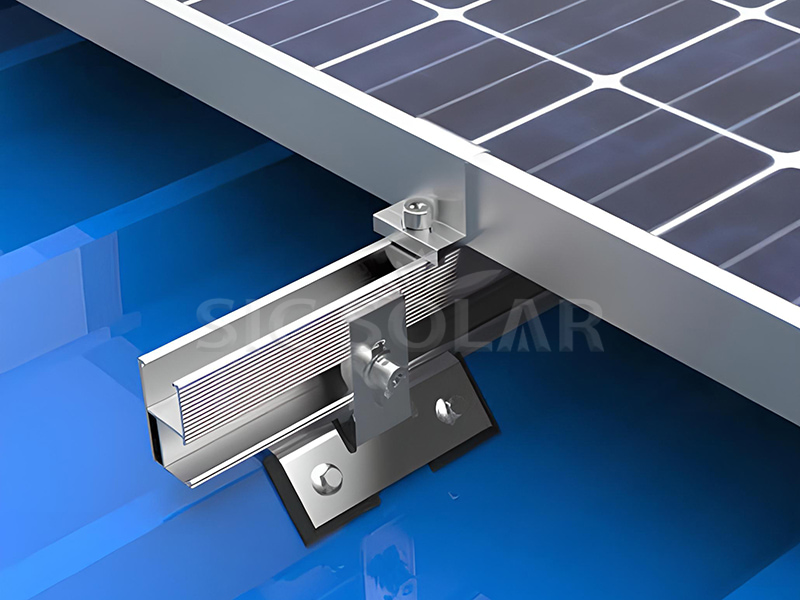 Solar Trapezoidal Metal Roof Mounting