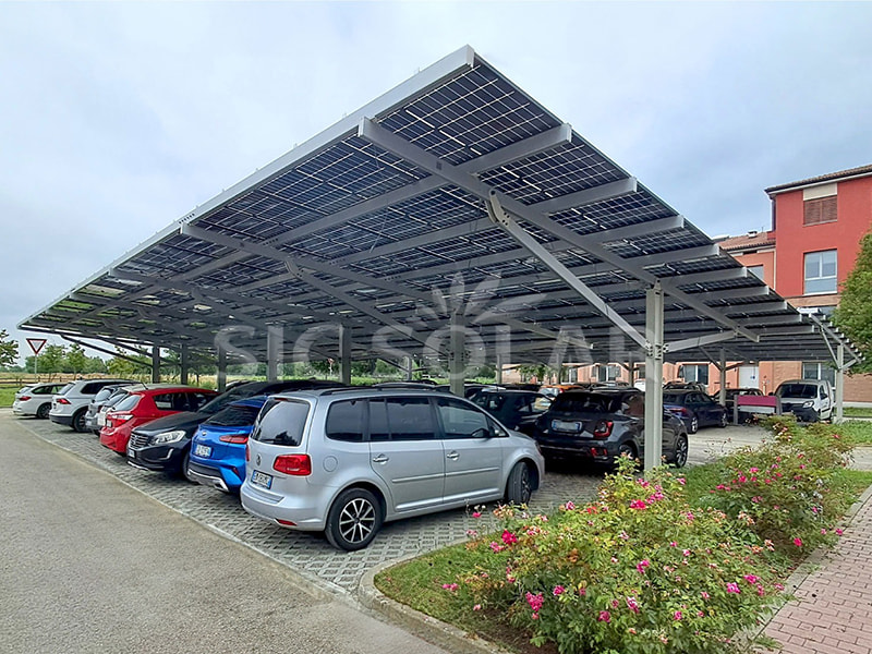steel solar pile mounting structures