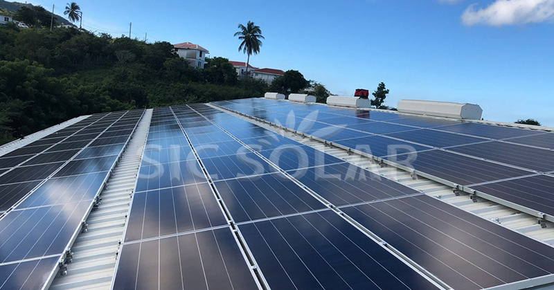 solar roof mounting