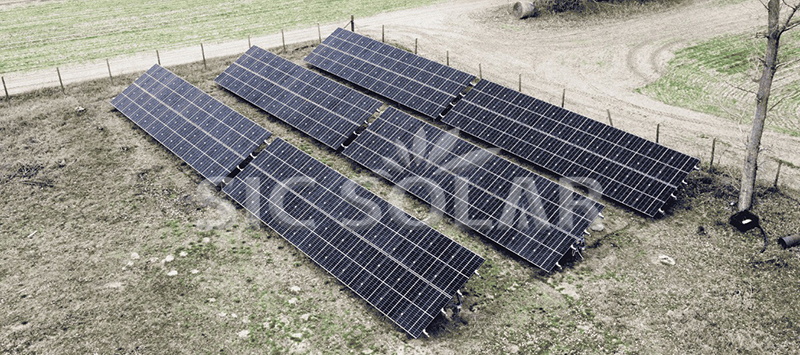 installation solar panels