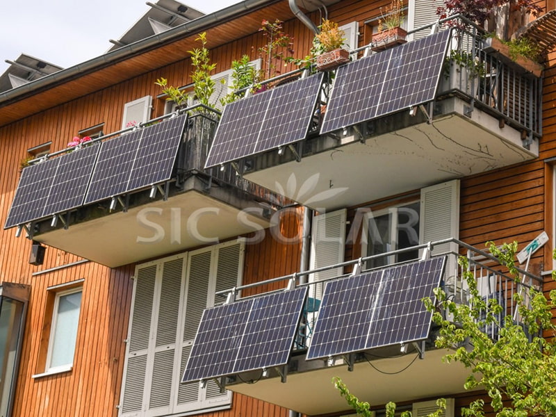 solar balcony mounting system