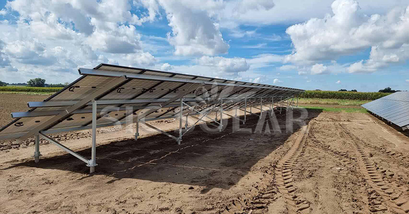 solar panel ground mounting system
