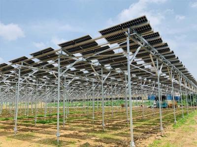 Dual Tilt Agricultural Farmland Mounting System