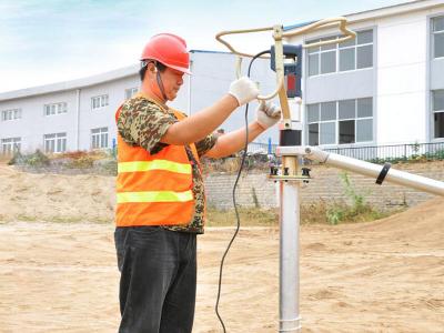 Ground screw electrical drill