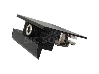 Solar aluminium black/silver end rail clamps
