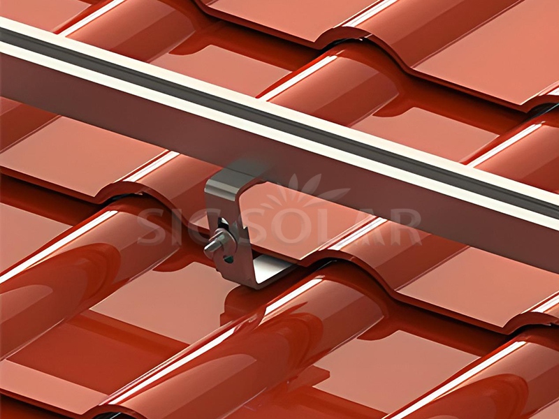 Photovoltatic Roof Hook for Tile Roof