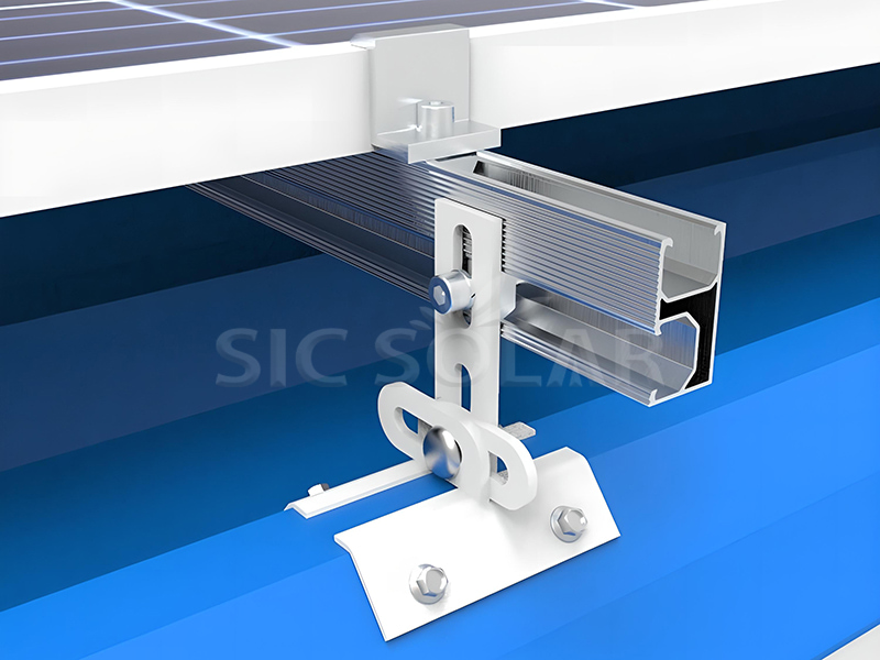 Stainless Steel Adjustable Trapezoidal Metal Rooftop Clamp