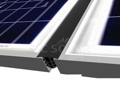 Solar photovoltaic panel gap sealing strip