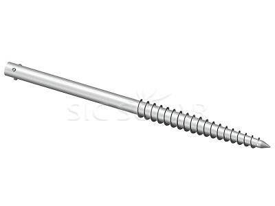 Ground Screws For Solar Mounting