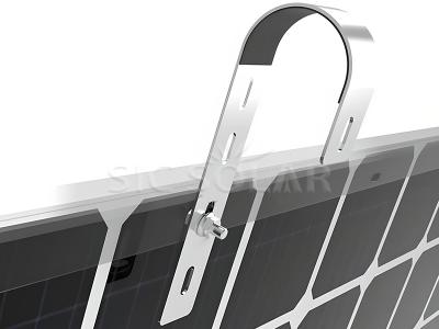 Solar Panel Balcony Mount Support for Home