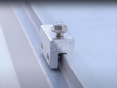 Standing Seam Roof Clamp Solar Fixtures For Metal Roof