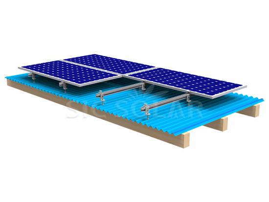 L Feet Metal Roof Solar Mounting System