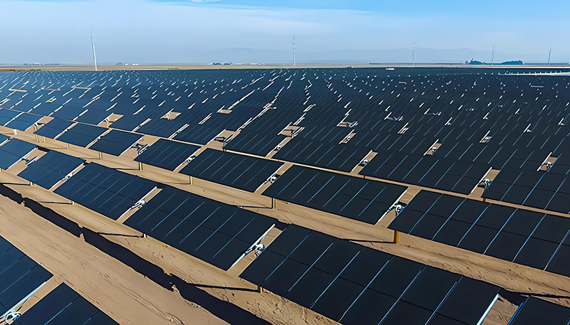 Siete aldeas fotovoltaicas estaban conectadas a una gran red eléctrica en Xinjiang a finales de junio