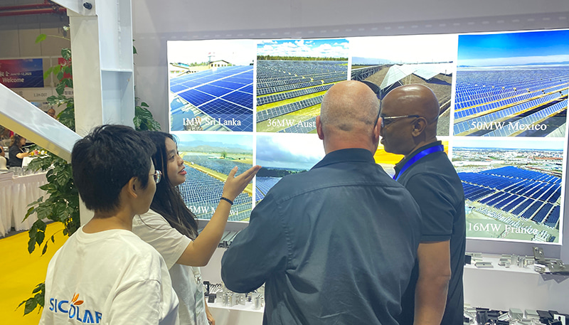 SIC Solar brilla en SNEC 2024 PV+ con compromisos exitosos con sus clientes