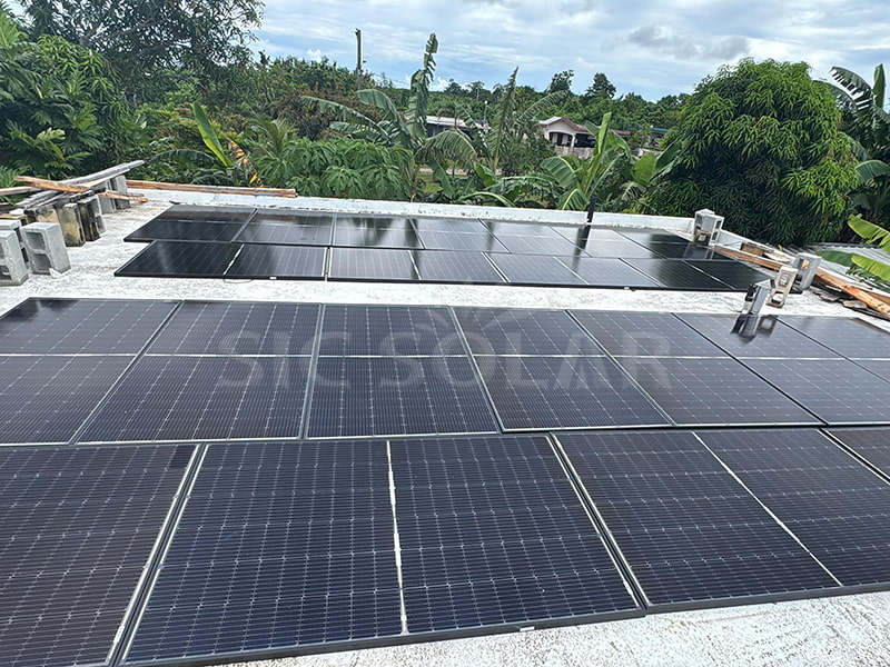 40KW Solar Panel Frames For Flat Roof In Puerto Rico