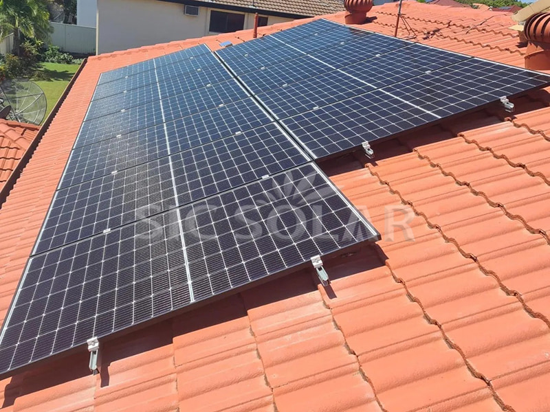 15KW Solar Panel Pitched Tile Roof Solution Mounting System Australia