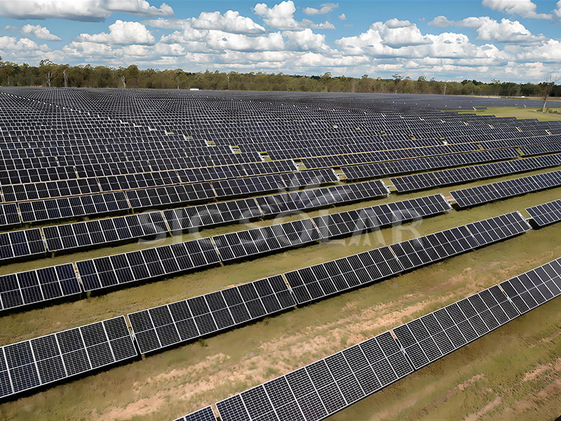 Granja solar terrestre de 10 MW en Australia