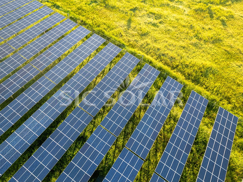 Soporte para sistema solar agrícola de 500 kW en Brasil